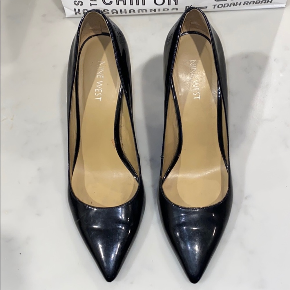 Nine West black heels